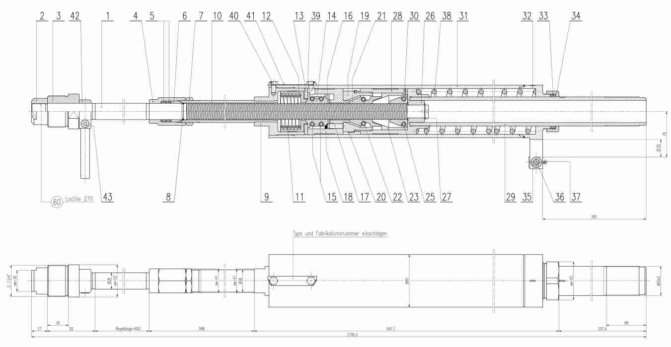 Slack adjuster KG-M6 Km 105
